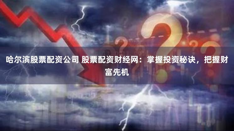 哈尔滨股票配资公司 股票配资财经网：掌握投资秘诀，把握财富先机